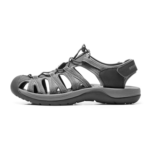 DREAM PAIRS Men's 160912-M-NEW Adventurous Summer Outdoor Sandals3