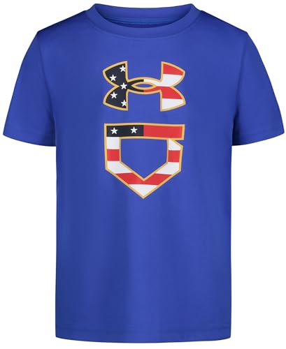 Image of Under Armour Boys' Short Sleeve Graphic T-Shirt, Soft & Comfortable, Outdoor Collection