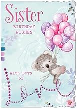 Out Of The Blue Studios Sister Birthday Wishes With Lots Of Love Premium Cards