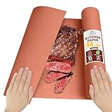 Avernest Butcher Paper,BBQ Kraftpapier 44cmx28m das Original Metzger, Metzgerpapier Pink,Für Grill,Smoker,Fleisch,Grill,Perfektes Kochen von saftigem,Für Langzeitgarung,Smoken und 'Low & Slow' Grillen