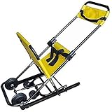 Notfall-Treppenstuhl - Tragbarer, Faltbarer Treppenlifter, medizinischer Verdrängungsgeher, Treppenstuhl, Krankenwagen, Feuerwehrmann, Evakuierung, medizinischer Verdrängungsgeher mit Schnel