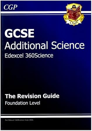 GCSE Additional Science Edexcel Revision Guide - Foundation