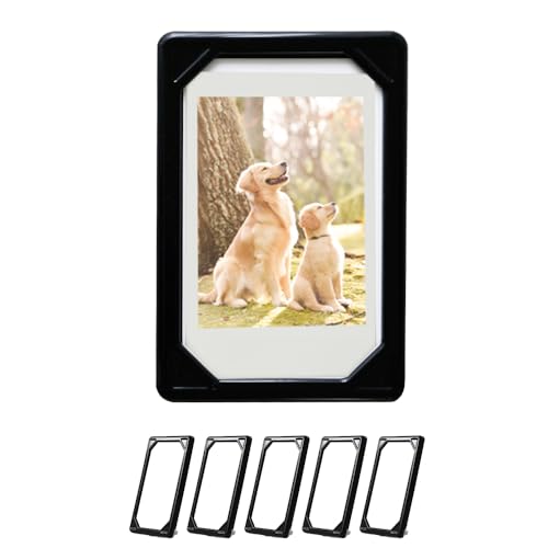 Wall.it �`�F�L�z���_�[ 5���Z�b�g �`�F�L �t�H�g�t���[�� �X�^���h �Ǌ|�� instax mini �Ή� 2way�d�l �ʐ^���� �u���b�N