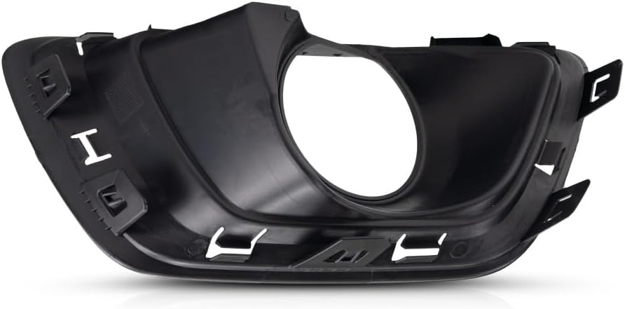 KarParts360 For Chevy Colorado 2015-2020 Fog Light Trim Passenger Side | Front | Textured Black | Replacement For GM1039176 | 22891701