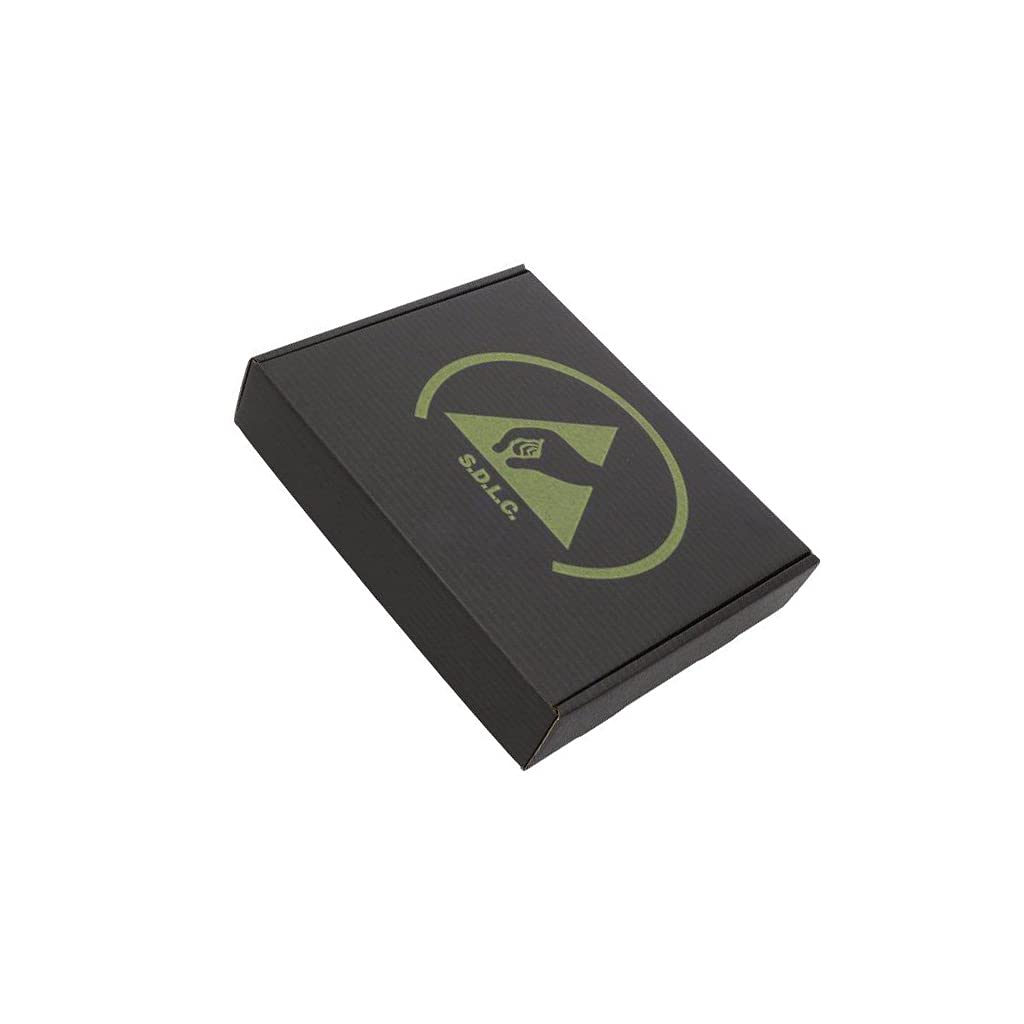 Boîte avec éponge ESD résout les dommages statiques boîtier 318x267x64mm antistatique <100kΩ