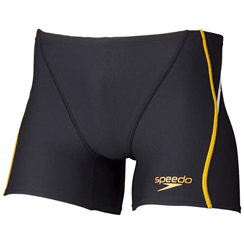 Speedo(スピード) 競泳用トレーニング水着 Touch TurnS Half Box タッチターンズハーフボックス 水泳 メンズ ST51952 ブラック/ゴールド M