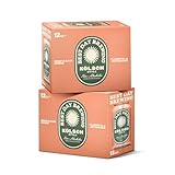 Best Day Brewing Craft Non Alcoholic Beer, Kolsch Style Ale, 24 Pack, Low Carb & Low Calorie NA Beer with Light & Crisp, Toasty Malt Flavor, Non Alcoholic Drinks for Adults, 12 fl oz Cans