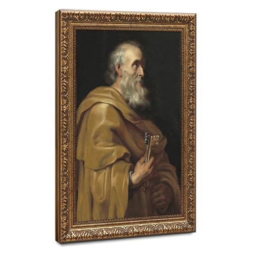Toile Saint Peter Rubens décoration murale de bureau élégante pour cabinet de travail