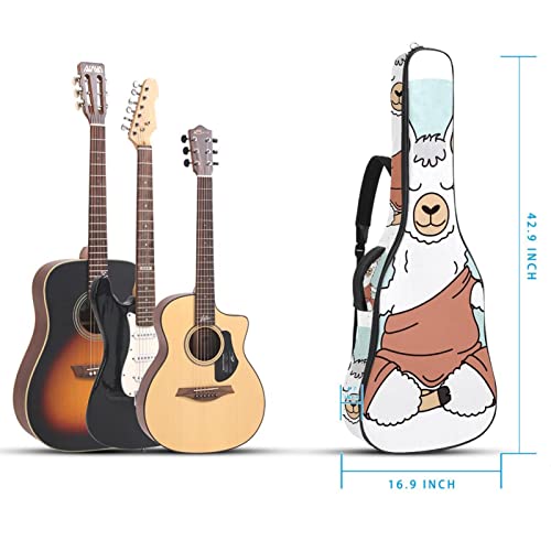 Housse de transport étanche pour guitare avec bandoulière réglable Jaune, Multicolore 02, 42.9×16.9×4.7 in, Organiseur… - Les Beatles, Paul McCartney, John Lennon, RIngo Starr, George Harrison Housse de transport étanche pour guitare avec bandoulière réglable Jaune, Multicolore 02, 42.9x16.9x4.7 in, Organiseur… – Image 6