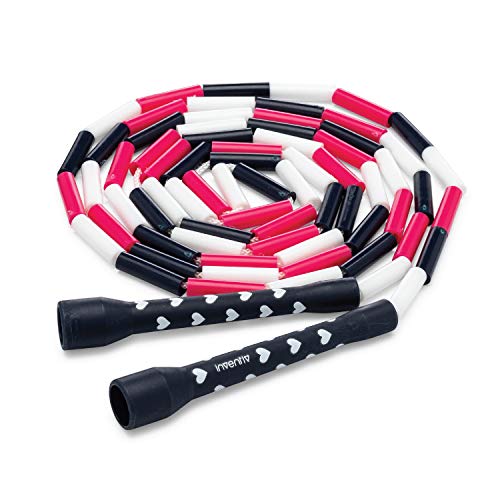 Inventiv Kids Jump Rope, Cute Colorful Designs, 9ft Adjustable Length, Quality PVC, Suitable