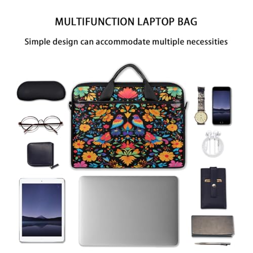 Maletín delgado para laptop 15 pulgadas estilo étnico miniatura 7