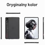 KUSINHOKA Etui na tablet do gier Redmagic Astra / tablet 3 PRO 9,06 cala [2 sztuki] folia ze szkła hartowanego, [odporna na wstrząsy] miękka silikonowa obudowa, [odporna na zarysowania] lekka obudowa