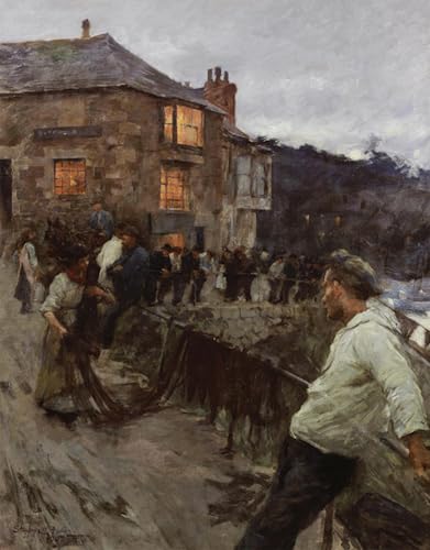 Peinture Stanhope le quai de Newlyn, impression de qualité sur toile