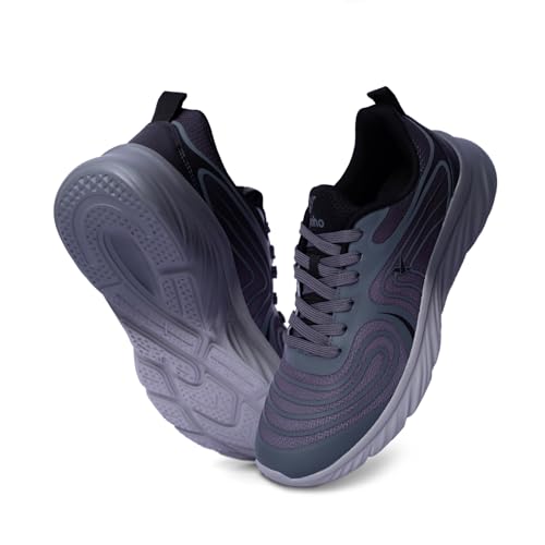 Image of YOHO RushHour Dynamiq Sports Shoes for Men |Cushioned Insole, Stylish, Casual & Sneakers for Gents | Lightweight, Anti-Skid Shoe for Gym, Walking, Running & Everyday Use-1835