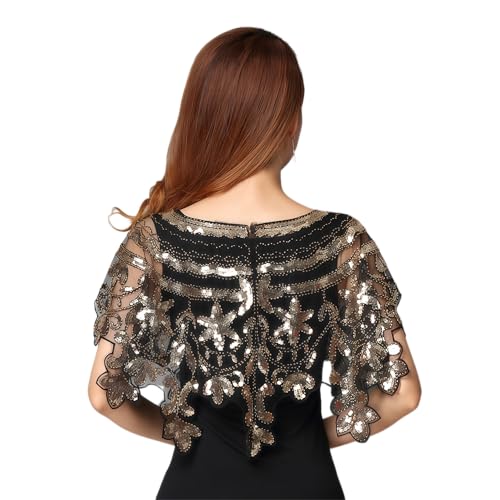 Ensemble châle années 1920 pour robe de soirée Gatsby chic - 5