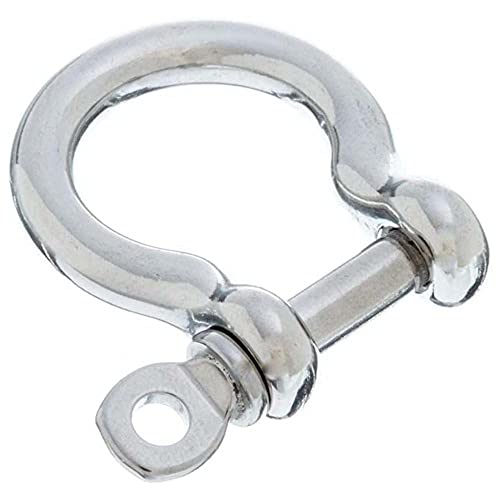 Seachoice Stainless Steel Anchor Shackle, 1/2 in., 2,000 Lbs. Max Load
