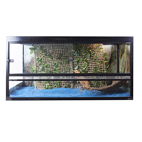 Penn-Plax Reptology Lizard Lounger Vine Backdrop – 100% Natural Seagrass Fiber – Great For Bearded Dragons, Anoles, Geckos, And Other Reptiles #TOP3