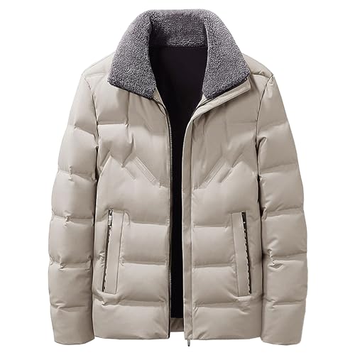 Veste bouffante thermique élégante homme grand froid à col chic