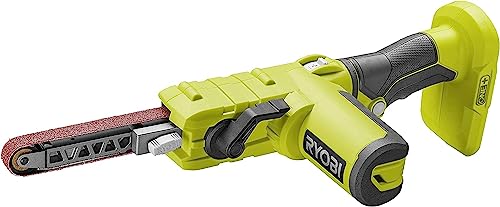Ryobi Lima a Nastro a Batteria 18V ONE+, Nastro 13 x 457 mm, Velocità Variabile 630 m/min, Senza Batteria e Caricatore, R18PF-0