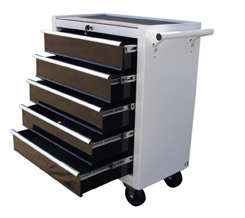 US PRO TOOLS CARRO PORTAHERRAMIENTAS CON RUEDAS CORAL CON CAJONES