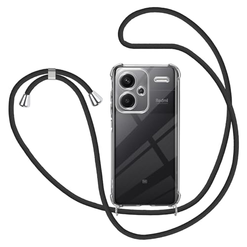 Handyhülle Mit Kette Für Xiaomi Redmi Note 13 Pro Plus 5G - Transparent, Roségold