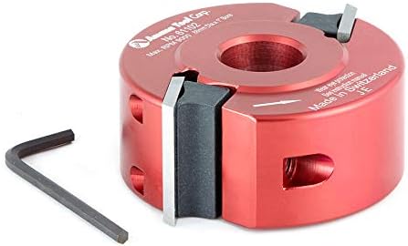Amana Tool 61102 Profile-Pro Aluminum Cutterhead 88mm D x 40mm CH x 1 Bore Shaper Cutter