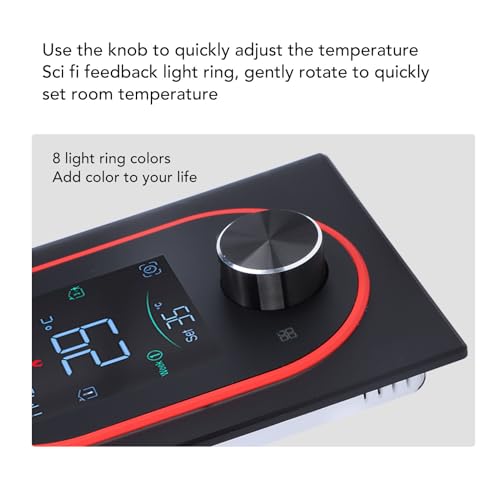 Thermostat couleur intelligent avec application programmation
