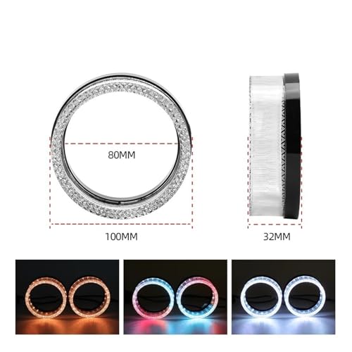 Faros Angel Eyes para Coche Solución DRL RGB con App Bluetooth 7