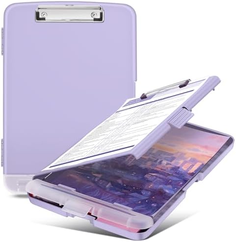 Tudguiloae Clipboard With Storage - High Capacity, Pen Holder, American Flag Design - View #7