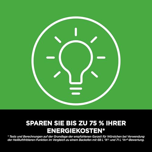Ninja Foodi Dual Zone Airfryer Heißluftfritteuse, 2 Fächer, 7,6 l, 4-in-1, ohne Öl, Heißluftfrittieren, Max Crisp, Braten, Aufwärmen, antihaft, spülmaschinenfester Korb & Knusperblech, Schwarz AF200EU – Bild 7