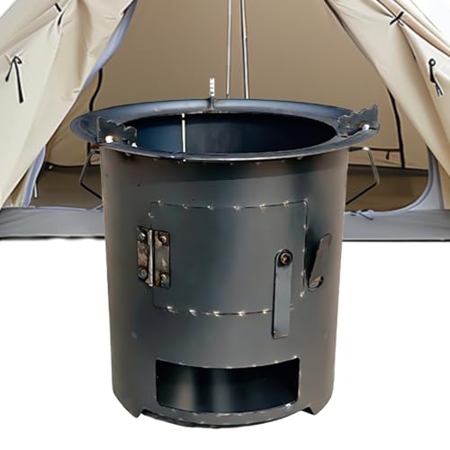 Poêle Rocket Pour Camping - Cuisine En Plein Air Équipements Pour Vie Hors Réseau - Réchaud Camping Rocket Plein Air - pour Préparation d'Urgence, Randonnée, Voyage en, Extérieur, Feu de