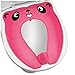 [Upgrade Version] Riduttore Water Bambini - RIGHTWELL Portatile Pieghevole Per WC Viaggio Materiale in PP con Borsa per il Trasporto (Rosa)
