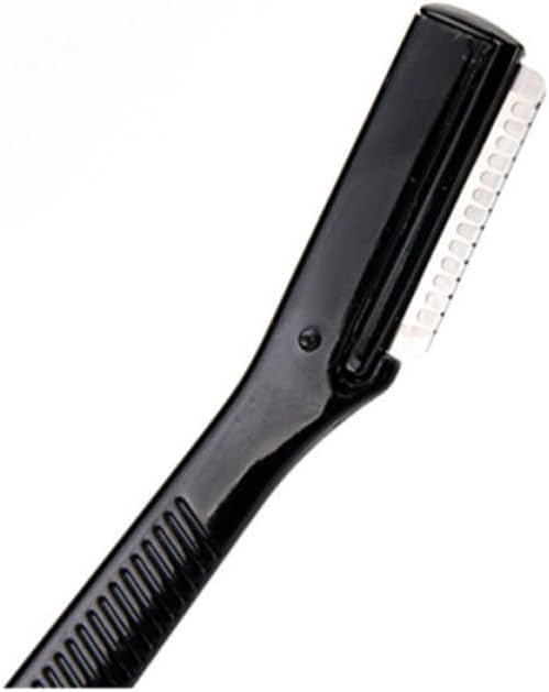 12pcs Safety Eyebrow Trimmer Set, Stainless Steel Blades