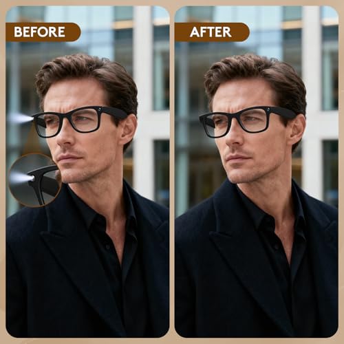12Pcs LED Light Blocking Stickers Compatible with Ray Ban Meta Wayfarer/Skyler/Headliner(Gen 2)/Blayzer/Scriber Optics & Oakley Meta HSTN Smart Glasses Accessories, Light Covers Sticker, Black - Thumbnail 2