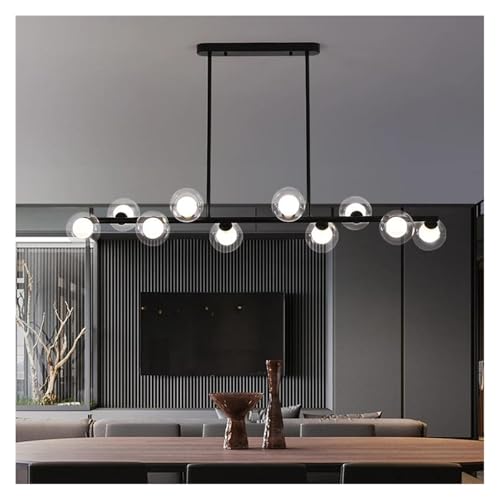 Lustre LED moléculaire pour illuminer un grand salon moderne
