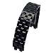 Pebble Steel 2 Replacement Watch Band by MOTONG(Black)
