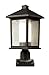 Z-Lite 524PHB-PM Outdoor Pier Mount Light, Oil Rubbed Bronze