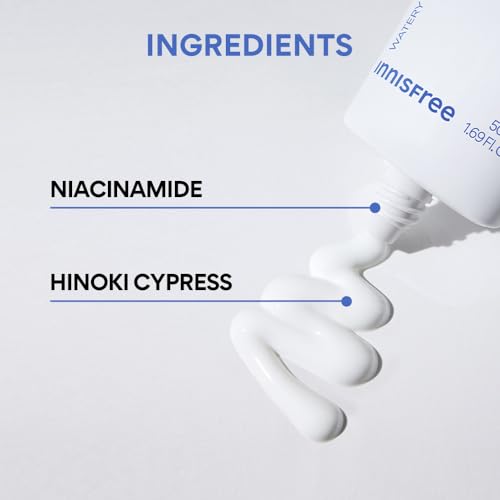 Image of Innisfree Hyaluronic Moist Sunscreen SPF50+ PA++++ - Korean Sunscreen with UV Protection, No White Cast, Hydrating & Moisturizing, Suitable for All Skin Types, Lightweight & Non-Greasy Formula
