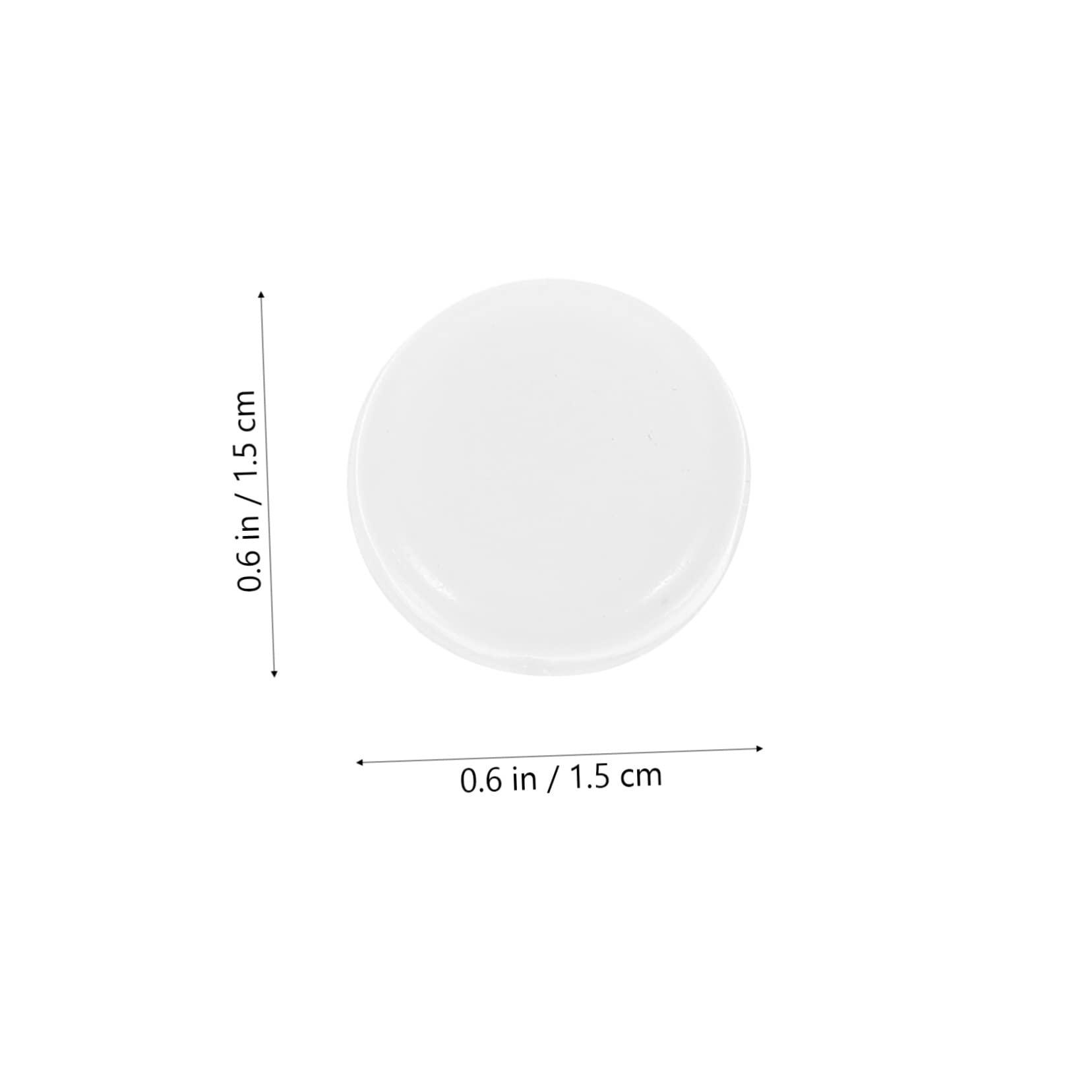 NUOBESTY 3sets Rattle for Plastic Ring Noise Maker Inserts for Dolls Lightweight and Durable Rattle for DIY Projects and Repairing Squeaky 100pcs*3