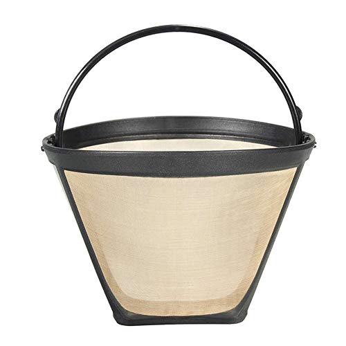 Reusable #4 Cone Coffee Filters for Ninja/Cuisinart/Hamilton Beach Coffee Bar