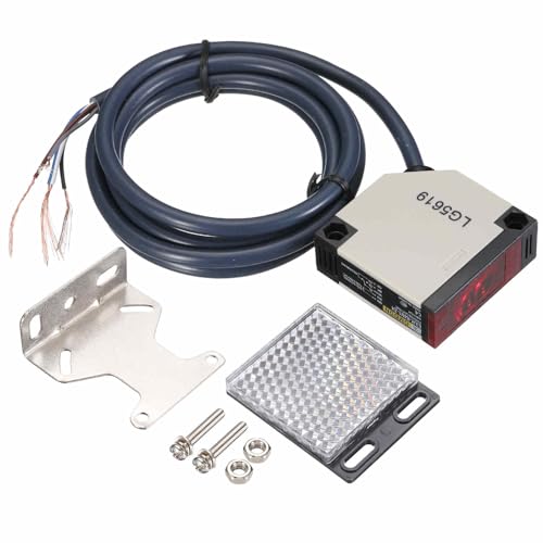 Capteur photoélectrique E3JK-R4M1-ZH de 0,7 à 4 m à double sortie NC et NO blanche