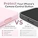 GolbinBox Magnetic for iPhone 17 Case, Compatible with MagSafe, Screen Protector + Camera Lens Protector, Liquid Silicone Shockproof Phone Cover with Anti-Scratch Microfiber Lining, Chalk Pink