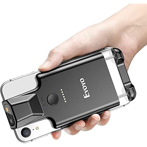 Upgraded Eyoyo QR Code Scanner Bluetooth Android Barcode Scanner, Portable Back Clip Wireless 1D 2D UPC ISBN Inventory Barcode Reader PDF417 Data Matrix Code Compatible with iPhone, Android Phone Cover