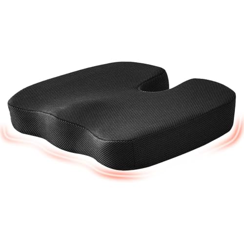 DHUFCVN Memory Foam Seat Cushion Car Seat for VW Golf