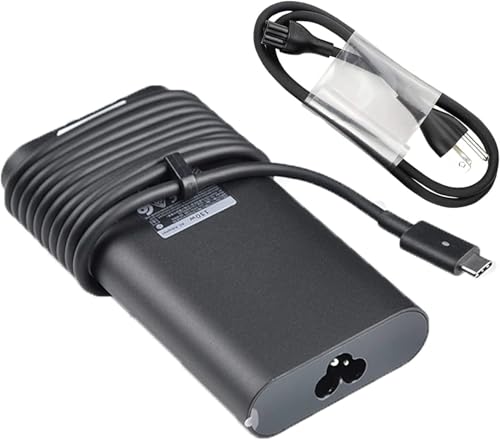 130W USB C Charger for Dell XPS 15 9500 9510 9575 17 9700 9710 9720 DA130PM170 HA130PM170 Laptop Type C Power Supply Cord