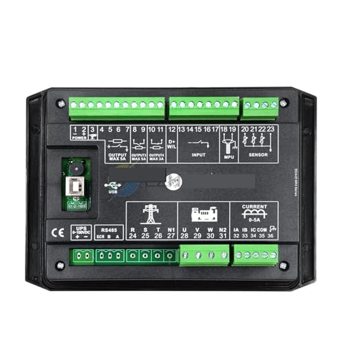 Modulo de arranque automatico DC40D MK4 para generador electrico industrial 3