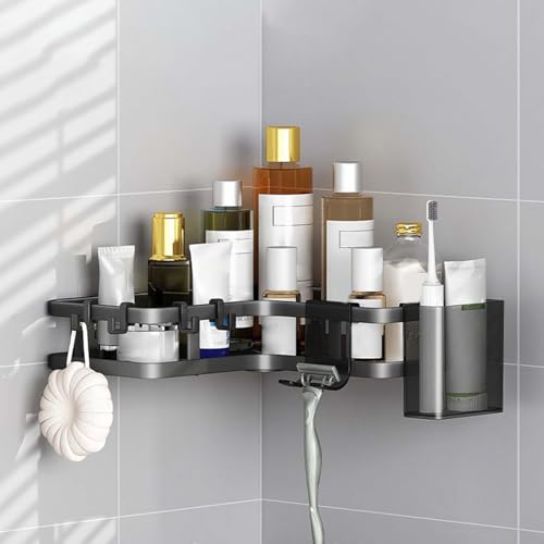 Support adhésif peu encombrant pour douche dortoir et camping-car