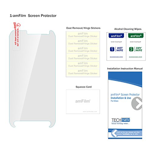 Amfilm Galaxy S6 Active Tempered Glass Screen Protector For Samsung Galaxy S6 Active (1-Pack) #TOP3