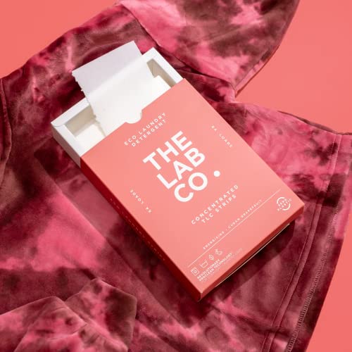The Complete Fragrance Library of The Lab Co. Laundry Detergent Strips Sheets Eco Ultra-Concentrated 64pk. Up to 320 loads. - Image 3