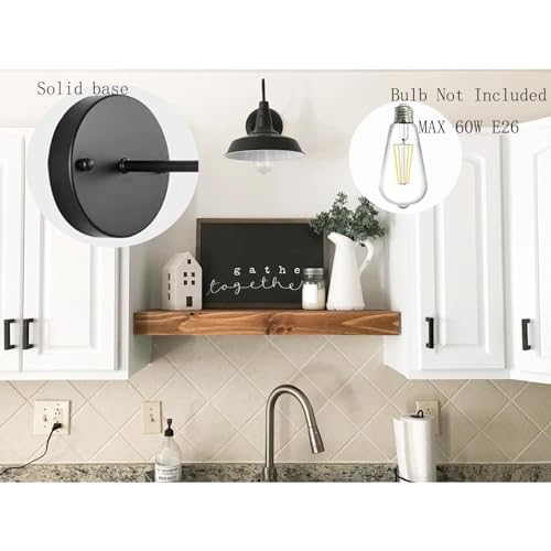 BRIGHTESS-80-Retro-Black-Wall-Sconce-Lighting-Gooseneck-Barn-Flat-Lights-Industrial-Vintage-Farmhouse-Wall-Lamp-Outside-Led-Light-Fixtures-E26-Bathroom-Kitchen-Bedroom-Hardwired BRIGHTESS 80 Retro Black Wall Sconce Lighting Gooseneck Barn Flat Lights Industrial Vintage Farmhouse Wall Lamp Outside Led Light Fixtures E26 Bathroom Kitchen Bedroom Hardwired
